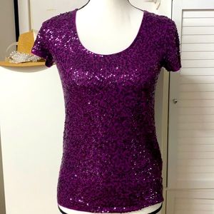 Sequined top